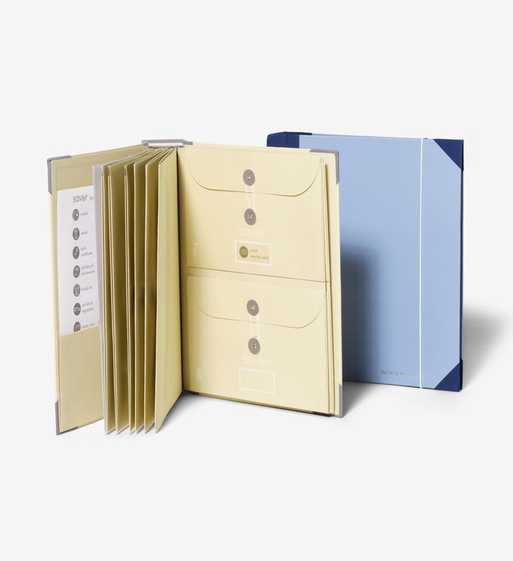 Life Document Organizer | Binder for Important Documents,