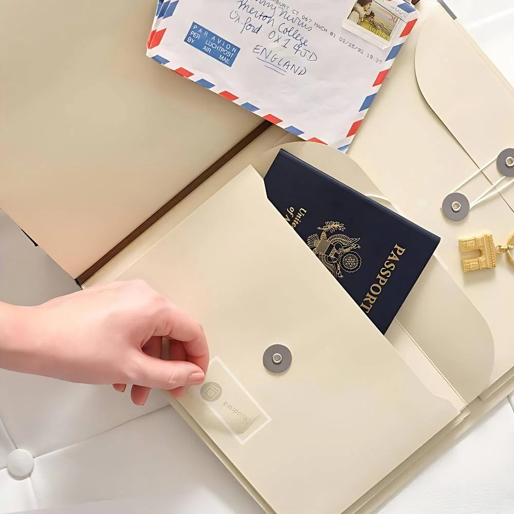Life Document Organizer | Binder for Important Documents,
