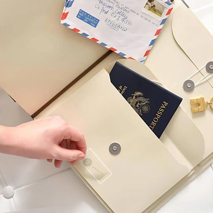 Life Document Organizer | Binder for Important Documents,